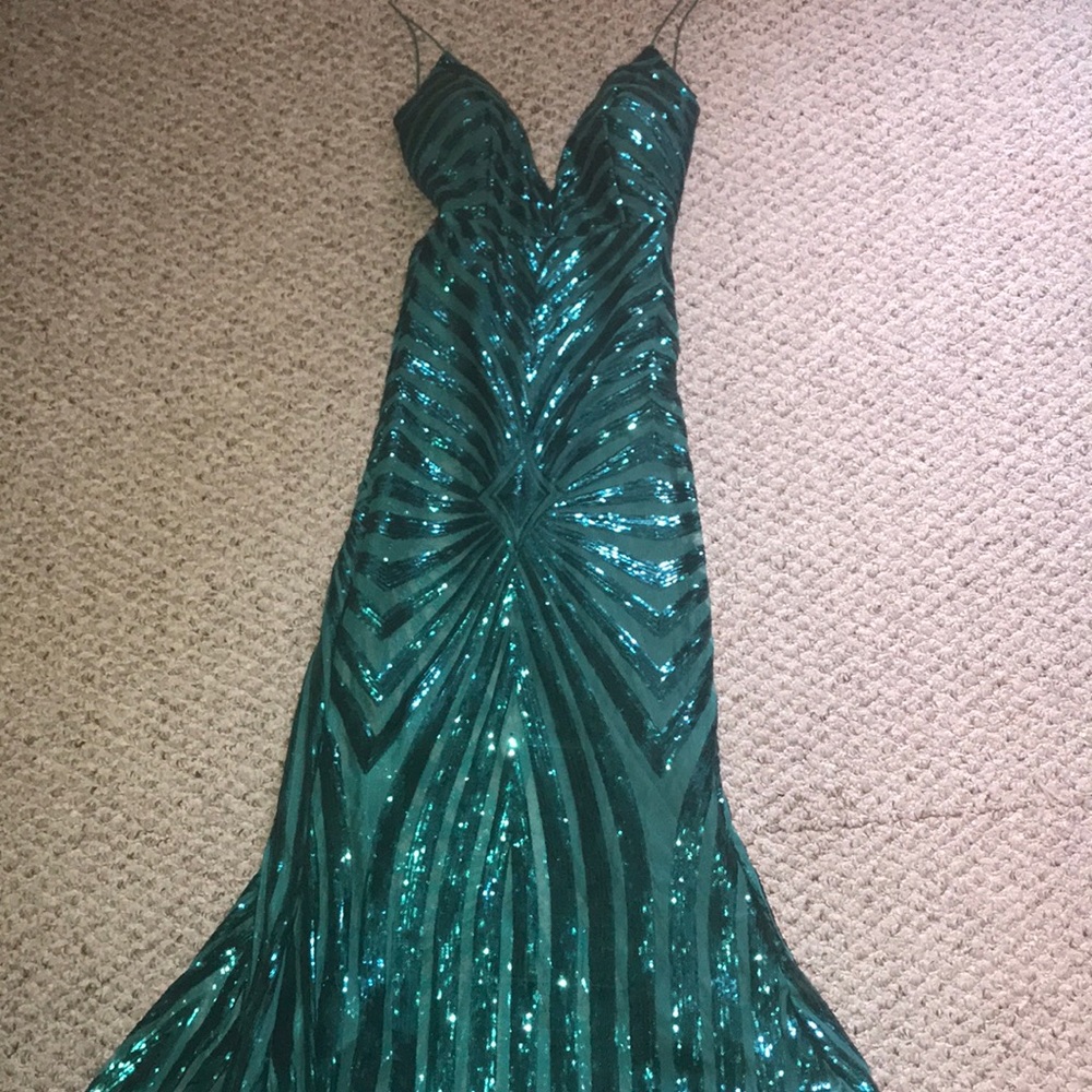 A&N luxe label prom/evening dress, only worn once! - Picture 1 of 4